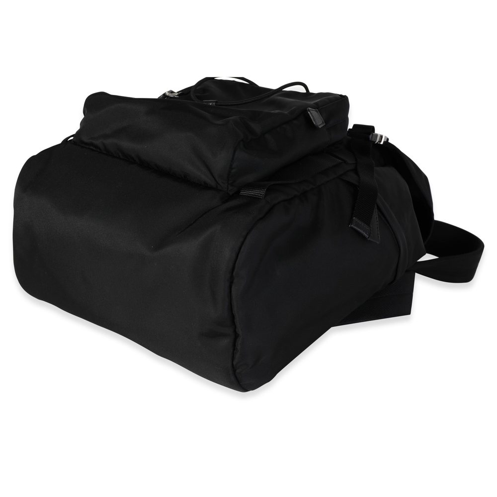 Prada Black Nylon Drawstring Backpack - image 5